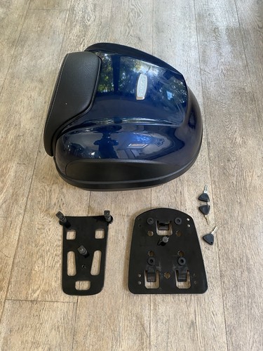 Rear top box deep blue - rear,