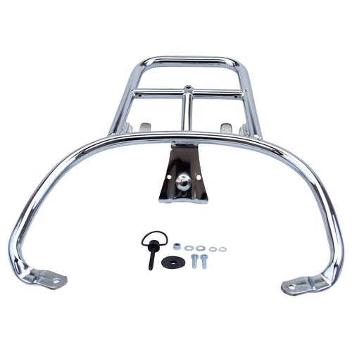 Topcase carrier chrome rear - carrier,