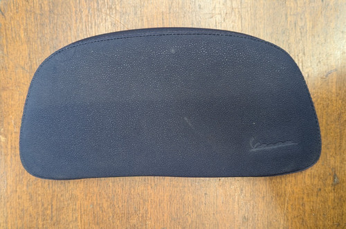 Navy blue top case backrest