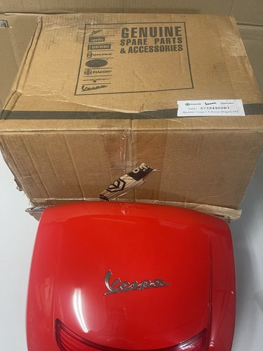Vespa piaggio new - vespa, red-rosso